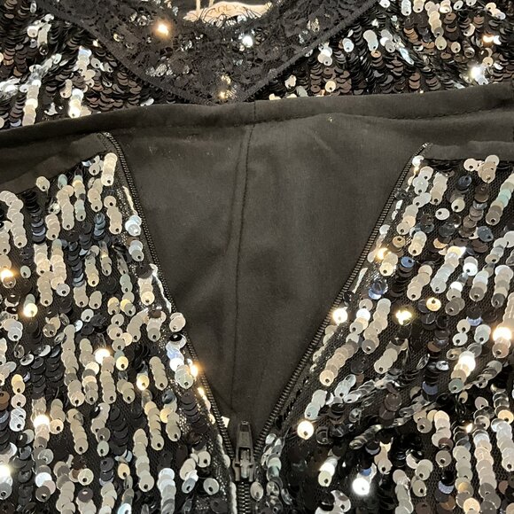 SADEY With Love Two-Piece Sequin Pantsuit-Made in Italy- Size 42 IT - Picture 8 of 10